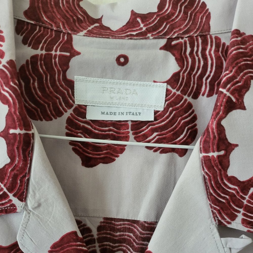 Floral Prada shirt